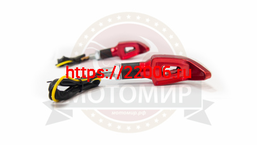 Боковой фонарь (LED) Мини 13  Перец оранжевый (компл. - 1 пар) фото 2