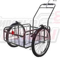 Велоприцеп Пчелка-3 (г/п 100кг, колеса 20",вес 16кг) не разборная рама