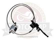 Гидравлика задняя в сборе ATV "Avenger" ZLA150-6 (L-1800mm, 2 поршеня) (Пр)