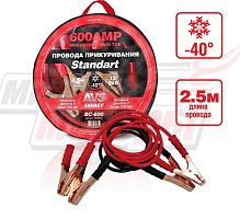 Провода прикуривателя "AVS" Standart морозостойкие 600А/2,5м (ВС-600)(в сумке)