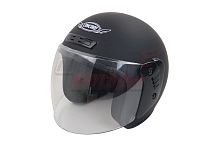 Шлем CONCORD XZH03 чёрный МАТОВЫЙ одноцветный "S,M,L,XL,XXL" (открытый)