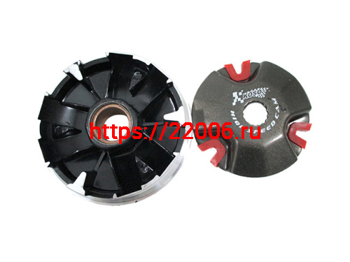 Вариатор Yamaha JOG-90 в сборе KOSO без роликов Вариатор Yamaha JOG-90 в сборе KOSO без роликов