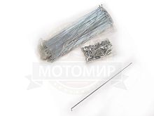 Спицы велосипедные с ниппелем 223мм, под 24 обод" (компл. 144шт)