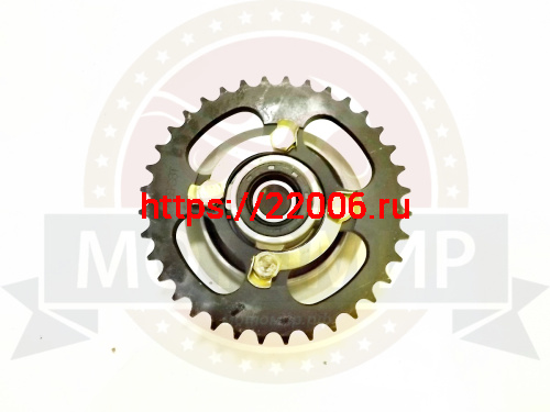 Звезда 36 зуб. (428) (d54mm - 4 x 49mm) цепи, задняя Альфа, Нитро в сборе с основанием