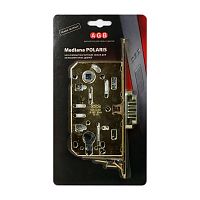 Корпус AGB (АГБ) замка магнит. под цил. MEDIANA POLARIS B06103.50.03.567 с отв. планкой B02402.05 (лат)