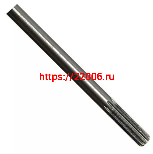 Вал штанги триммера 33-52сс 7 шлицов, длина 1530 мм, диаметр 8 мм