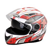 Мотошлем YM-826 красный (L)