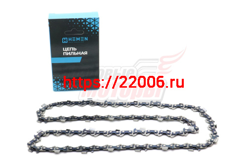 Цепь "HEMEN" 18" 3/8-1.3-62z (Partner 350) "острый зуб" Цепь "HEMEN" 18" 3/8-1.3-62z (Partner 350) "острый зуб"