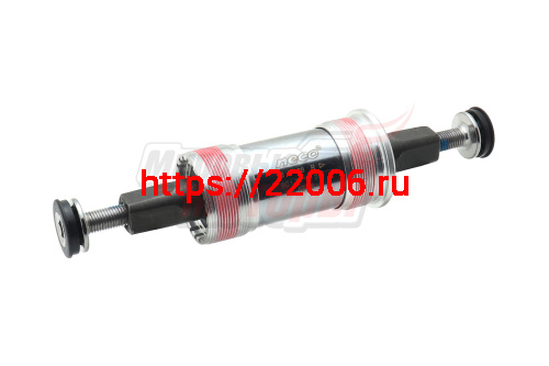 Каретка NECO AL под шестигр, алюм. чашки,водоотталк. пыльник, без трения BSA 1.37”x 24T, 68/127.5мм Каретка NECO AL под шестигр, алюм. чашки,водоотталк. пыльник, без трения BSA 1.37”x 24T, 68/127.5мм