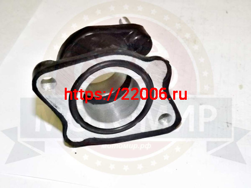 Патрубок карбюратора CG125 157FMI (коллектор впускной) короткий (резин) фото 3 Патрубок карбюратора CG125 157FMI (коллектор впускной) короткий (резин) фото 3