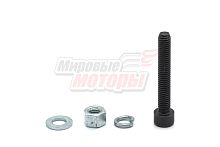 Болт М6х40+шайба+шайба граверная+гайка трансмиссии ременной 144F