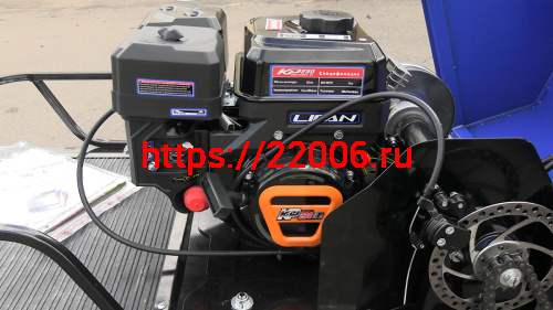 Мотобуксировщик компактный ЛИДЕР-СИГМА-2К, 8+ л.с., с лыжным модулем, ВАРИАТОР TAV2-40 фото 8 Мотобуксировщик компактный ЛИДЕР-СИГМА-2К, 8+ л.с., с лыжным модулем, ВАРИАТОР TAV2-40 фото 8