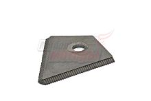 Нож косилки сегментной неподвижный ШИРОКИЙ (зубчатый) (подходит на роторную косилку)