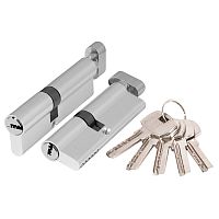 Цилиндровый Ajax (Аякс) механизм (AX202/120) AX2002Knob120 (55+10+55) CP хром с вертушкой