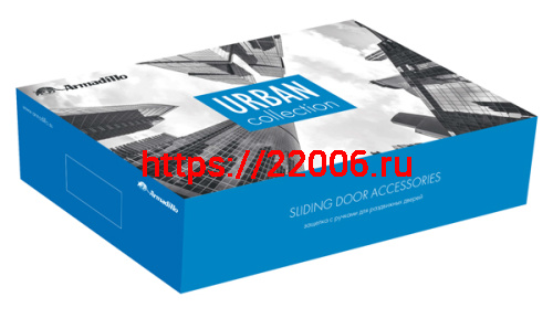 Ручка Armadillo (Армадилло) для раздвижных дверей SH.URB153.010 (SH010 URB) MWSC-33 итальянский тисненый фото 2