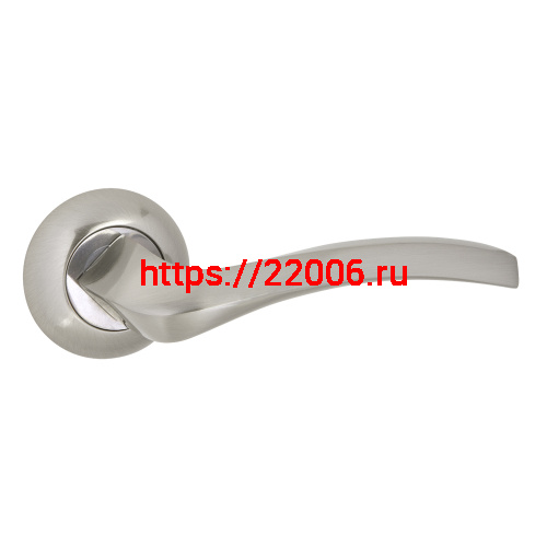 Ручка Ajax (Аякс) раздельная R.JR54.GLORIA (GLORIA JR) SN/CP-3 матовый никель/хром
