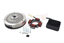 Комплект электрооб. 192F-2TD (KP460) 18A 216Вт (для ЭЛЕКТРО стартера, с венцом),(ОРИГИНАЛ, "LIFAN")