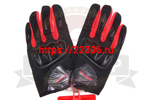 Перчатки SCOYCO (оригинал) МС-58-2 красные р-р XL