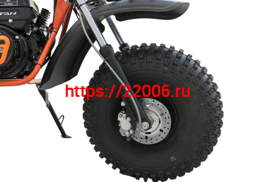 Мотоцикл СКАУТ-7 БОЦМАН 2, 8+ л.с., колеса GIANT, ФАРА, ЭЛ.СТ. перед и зад подв. фото 6