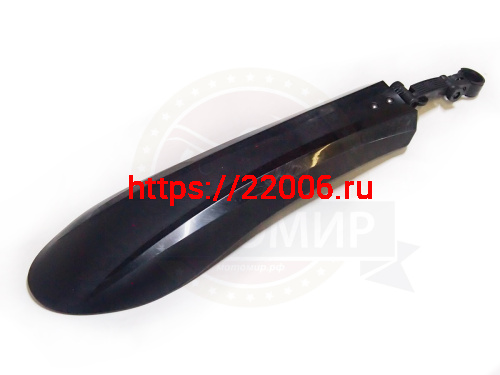 Крылья велосипедные 24"-27,5" для широких колес, фэтбайк, 3-х составные  (пара) пласт. HN62 фото 2