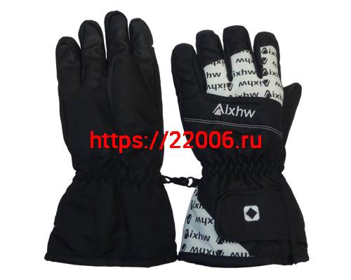 Перчатки зимние утепленные снегоход/лыжи, текстиль+кожзам. MARSNOW TP803 фото 2