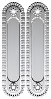 Ручка Armadillo (Армадилло) для раздвижных дверей SH.CL152.010 (SH010/CL) SILVER-925 серебро 925