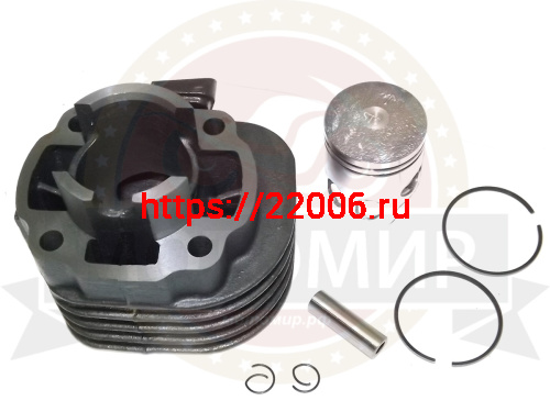 Поршневая группа Yamaha JOG 50 (40 мм) 3KJ, 1PE40QMB палец 10 мм фото 2