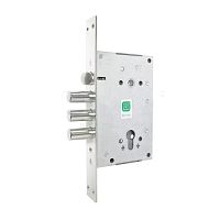 Корпус Guardian (Гардиан) врезного замка с защёлкой ЗВ 102.11 Т /128:7066/